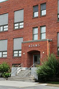 adams school front door
