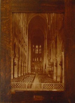 interior view of notre dame 