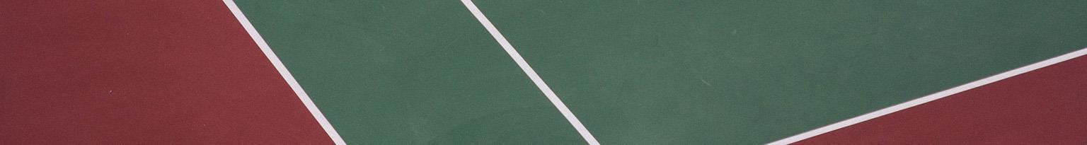 tennis court lines close up