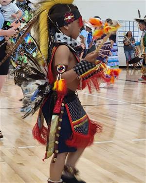 Dancer at Powwow