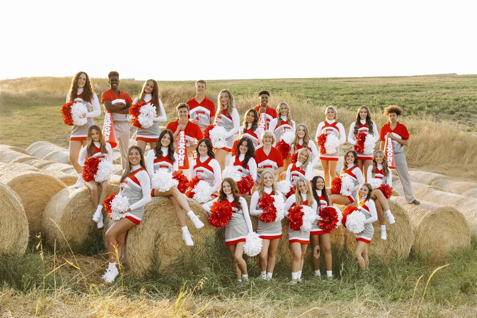 Photo of Cheerleaders in a group