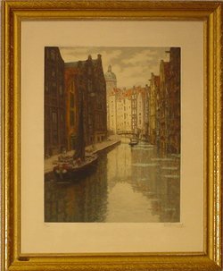 canal at amsterdam 